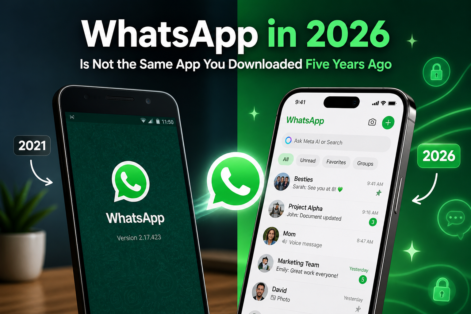 WhatsApp in 2026 Is Not the Same App You Downloaded Five Years Ago